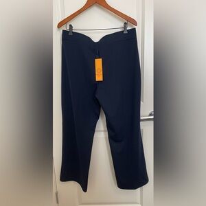 Ruby Rd. Women Petite Navy Dress Pants